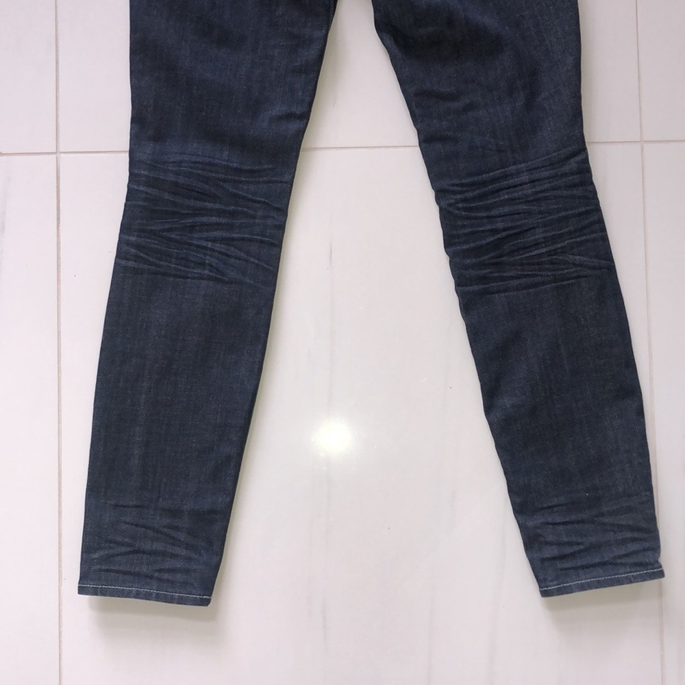 Express Medium Denim Low Rise Ultra Skinny Jeans Size 2 - Picture 6 of 6
